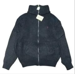 90s POLO ラルフローレン ドライバーズニット ジャケット 刺繍 - メルカリ