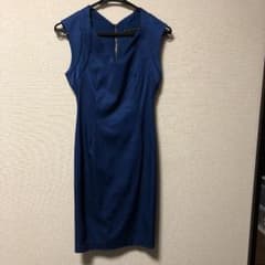 【豆蔵様専用】ZARA BASIC タイト膝丈ワンピースのサムネイル