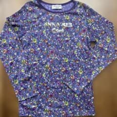 美品　アナスイミニ 花柄長袖カットソー　140のサムネイル