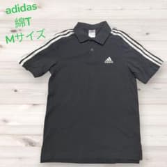 adidas 黒 ポロシャツ Mサイズのサムネイル