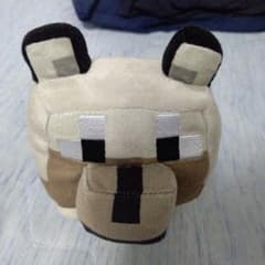 マイクラ　ベビーぬいぐるみ　オオカミのサムネイル
