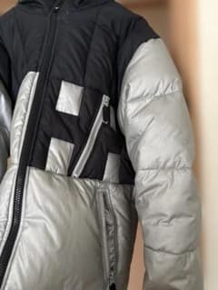 Helly Hansen パッチワークダウンジャケット old.希少デザインのサムネイル