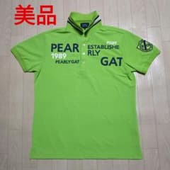 美品 PEARLYGATES パーリーゲイツ ポロシャツ 半袖 ゴルフウェア
