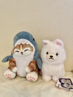 海の生き物にゃん 2BIGぬいぐるみ 光る！ゲーミングポメラニアン ぬいぐるみのサムネイル
