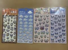 サンリオ　ぷくっとシール　4種類セットのサムネイル