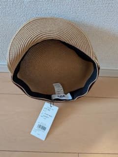 新品 AZUL BY MOUSSY ペーパーハット ベージュのサムネイル