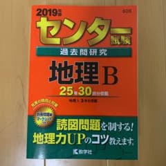 センター試験過去問研究 地理B 2019年版のサムネイル