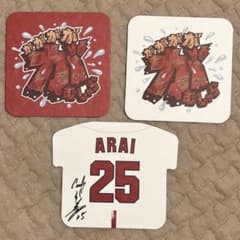 広島東洋カープ　カープ　非売品　マスク　コースターのサムネイル