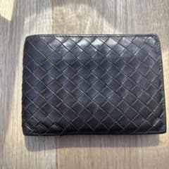 BOTTEGA VENETAレザー 二つ折り財布のサムネイル