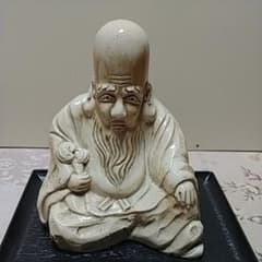 福祿寿 中国美術 高さ16cm　石彫刻　置物　古美術　骨董品 福祿寿 中国美術 高さ16cm 石彫刻 置物 古美術 骨董品 - メルカリ