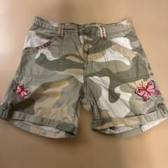 GapKids カモフラ柄 ハーフパンツ 160