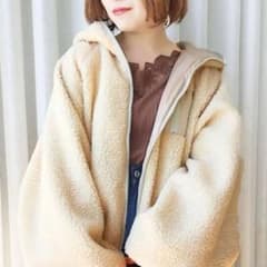 apres jour  ZOZO限定 もこもこ ボアブルゾンのサムネイル