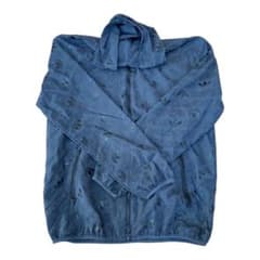 adidas 100%ナイロンパーカー 黒 Oのサムネイル