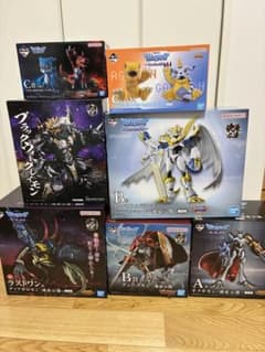 デジモン 一番くじ 魂豪示像 フィギュア 7セット まとめ売り 新品 未