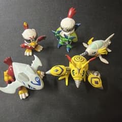 デジモン　フィギュア　希少　レトロ　まとめ売りのサムネイル