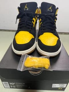 Air Jordan 1 ブラック/イエロー 28.5cmのサムネイル