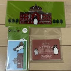 Suicaのペンギン スイカカードケース 東京駅丸の内駅舎 ほか3点セット