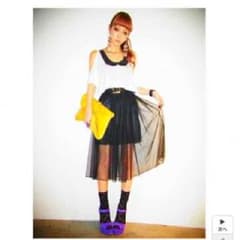 ムルーア♡チュールスカート♡マウジー スライ エモダ好きに♡のサムネイル