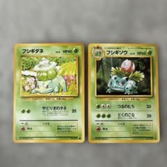 旧裏ポケモンカード フシギダネ フシギソウ カードセット - メルカリ