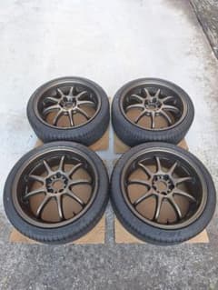タイヤ・ホイール WORK EMOTION D9R&PIRELLI DRAGON SPORT WORK EMOTION D9R&PIRELLI DRAGON SPORT - メルカリ