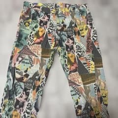 HYSTERIC GLAMOUR 総柄クロップドパンツ Mのサムネイル