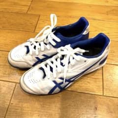 ASICS スパイクシューズ ホワイト/ロイヤルブルーのサムネイル