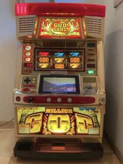 初代ミリオンゴッド　パチスロ　スロットマシン　　4号機　【梱包・発送たのメル便】 初代ミリオンゴッド パチスロ スロットマシン 4号機 【梱包・発送たの