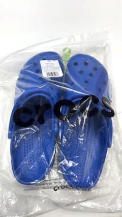【新品未使用】  crocs   サンダル　ブルー　29cmのサムネイル