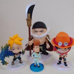 ワンピース フィギュア 白ひげ海賊団 4体セット - メルカリ