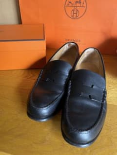 エルメス HERMES ケネディ ウィメンズ ローファー38サイズ - メルカリ