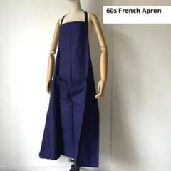 デッドストック】60s フランス ヴィンテージ エプロン フレンチワーク