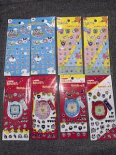 【新品未開封】たまごっちシール(セリア)8枚セットのサムネイル