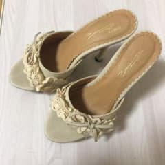 美品♡レース サンダル(オフホワイト)のサムネイル