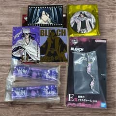 一番くじ LAM BLEACH 朽木白哉 斬魄刀 缶バッジ E賞F賞H賞付きのサムネイル