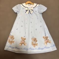 【美品】Mezzo Piano くまセーラーワンピース / ブルー系 120cm 美品】Mezzo Piano くまセーラーワンピース / ブルー系 120cm - メルカリ