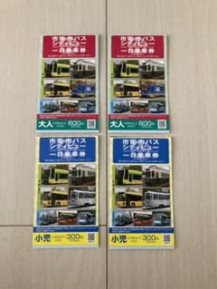 鹿児島　市電・市バスシティビュー1日乗車券のサムネイル