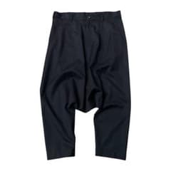名作 極美品 コムデギャルソン ウールギャバジン サルエルパンツ AD2008 BLACK COMME des GARCONS サルエル スラックス ギャルソン - メルカリ