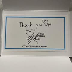 JYP サンキューカード NiziU MAYUKAのサムネイル