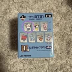 [신품 미사용품] 이치 반 쿠지 BT21 HAPPY CAMP! RJ 유리