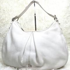 美品 BURBERRY シボレザー ショルダーバッグ ホーボー型 - メルカリ