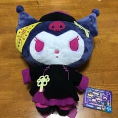 ナムコ限定　サンリオキャラクターズ　キョンシーナイト　クロミ　ぬいぐるみのサムネイル