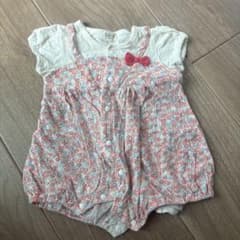 kid's zoo ベビー ロンパース 花柄 70cmのサムネイル