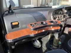 ミラジーノ L700S フロント テーブル ウッド 木製 値引き交渉有り