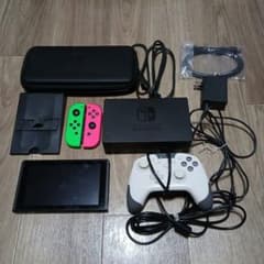 Nintendo Switch 本体セット 元箱付き コントローラー付 使用感有 Nintendo Switch 本体 セット コントローラー付:060700 - メルカリ