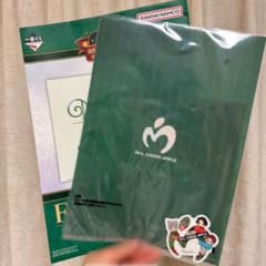 Mrs. GREEN APPLE 1번 복권 F상 클리어 파일&스티커