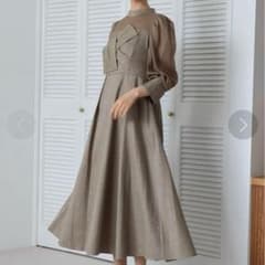 formformaオリジナル】ジャガードワンピースドレス - メルカリ