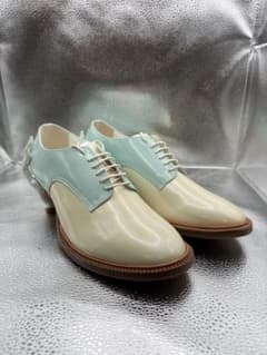 hazamaハザマ惹きずり込まれる運命のドレスシューズ 25cm オーロラ