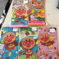 アンパンマン新品ハンカチ5枚セットのサムネイル