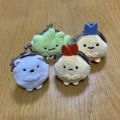 すみっコぐらし がま口 ぬいぐるみ 4種セットのサムネイル