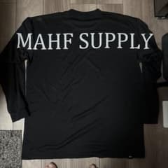 MAHF 背中マーフロングTシャツ　ブラック XXLのサムネイル